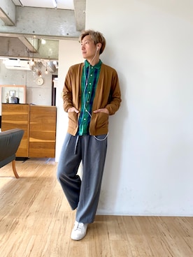 チョキさんさん（メンズ・170cm）の春コーディネート