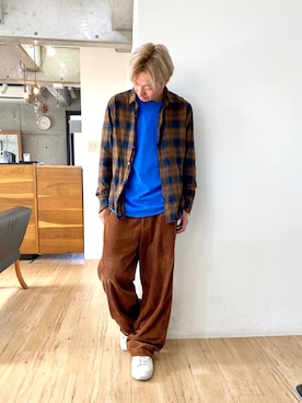 チョキさんさん（メンズ・170cm）の春コーディネート