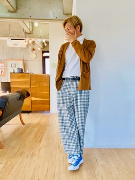 チョキさんさん（メンズ・170cm）の春コーディネート