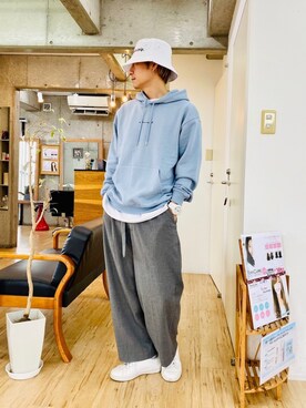 チョキさんさん（メンズ・170cm）の春コーディネート