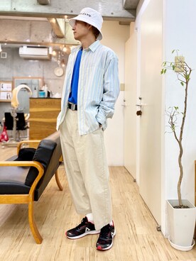 チョキさんさん（メンズ・170cm）の春コーディネート