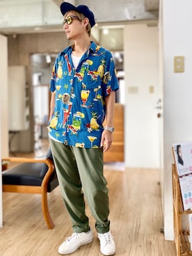 チョキさんさん(メンズ・170cm)の夏コーディネート