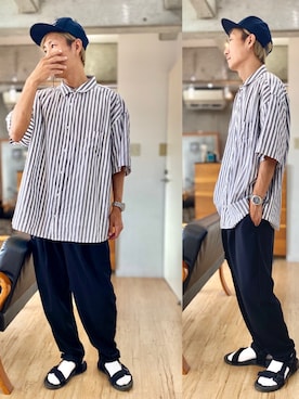 チョキさんさん(メンズ・170cm)の夏コーディネート