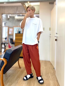 チョキさんさん（メンズ・170cm）の夏コーディネート