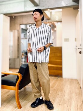 チョキさんさん（メンズ・170cm）の秋コーディネート