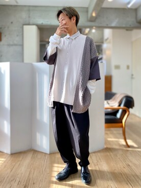 チョキさんさん(メンズ・170cm)の冬コーディネート