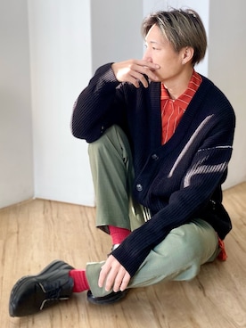 チョキさんさん（メンズ・170cm）の冬コーディネート