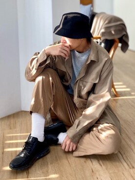 チョキさんさん（メンズ・170cm）の冬コーディネート