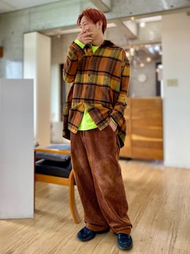 チョキさんさん（メンズ・170cm）の春コーディネート