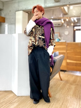 チョキさんさん（メンズ・170cm）の春コーディネート