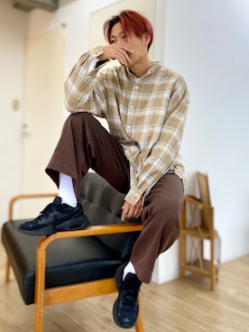 チョキさんさん(メンズ・170cm)の春コーディネート