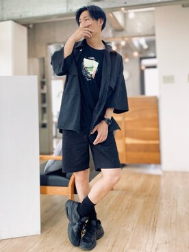 チョキさんさん（メンズ・170cm）の春コーディネート