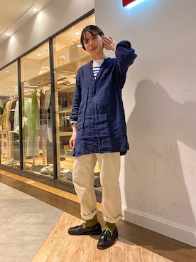 「VETRA（ベトラ）のアイテム」を使った、ホシノスズナさん（レディース・165cm）の春コーディネート