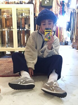 「だぼだぼ」｜「アイテム（その他）」を使った、junri さん（レディース・153cm）の秋コーディネート