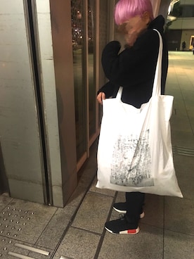 「zucca」｜「アイテム（チェスターコート）」を使った、natsumi_さん（レディース・165cm）の冬コーディネート