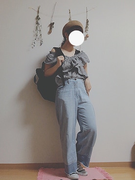 きゃわさん（レディース・155cm）の夏コーディネート