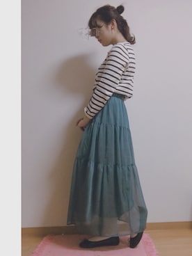 きゃわさん（レディース・155cm）の春コーディネート