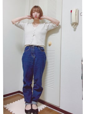 「titivate（ティティベイト）のアイテム（パンプス）」を使った、きゃわさん（レディース・157cm）の春コーディネート