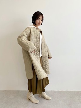「CITEN（シテン）のアイテム（その他アウター）」を使った、baba_aさん（レディース・157cm）の秋コーディネート