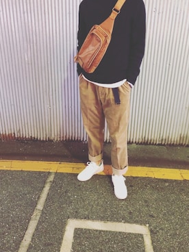 「シンプルおしゃれが好き」｜TAKUMAさん（メンズ・171cm）の秋コーディネート