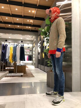 なみきさん（メンズ・177cm）の春コーディネート