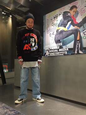 なみきさん(メンズ・177cm)の春コーディネート