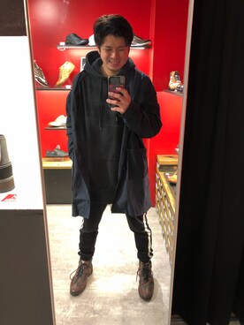 「KENZO（ケンゾー）のアイテム（財布/小物）」を使った、nabeさん（メンズ・170cm）の冬コーディネート