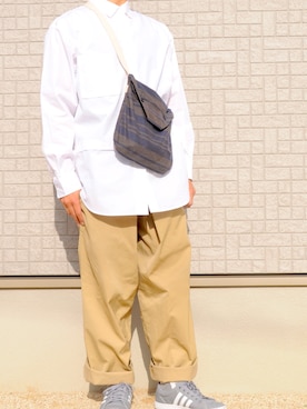 「THEE（シー）のアイテム」を使った、taijuさん（メンズ・167cm）の冬コーディネート