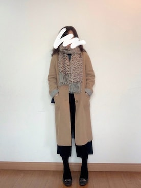 シロさん（レディース・160cm）の冬コーディネート