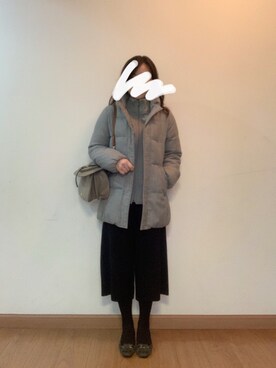 シロさん（レディース・160cm）の冬コーディネート