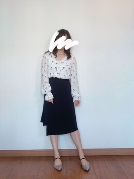 「Joie（ジョア）のアイテム」を使った、シロさん（レディース・160cm）の春コーディネート