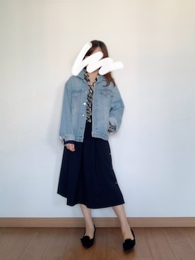 「ba&sh（バッシュ）のアイテム」を使った、シロさん（レディース・160cm）の秋コーディネート