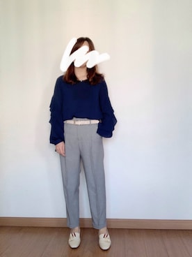 シロさん（レディース・160cm）の秋コーディネート