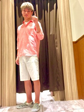 コンファーム・イルズ 廿日市さん（メンズ・175cm）の夏コーディネート