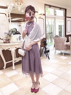 「axes femme（アクシーズファム）のアイテム（その他）」を使った、halcaさん（レディース・163cm）の冬コーディネート