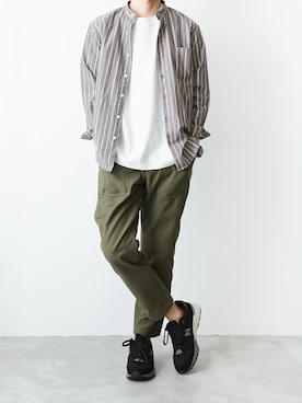 「MAIN ATTRACTION（メインアトラクション）のアイテム」を使った、MA_MMさん（メンズ・173cm）の春コーディネート