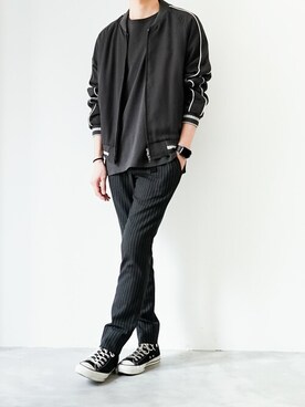 MAIN ATTRACTION】LYOCELL 30/1 リブブルゾン