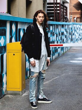 ZEEY MEN 穿搭さんのコーディネート