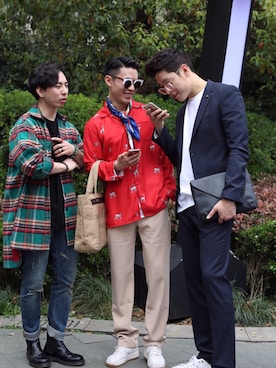 ZEEY MEN 穿搭さんのコーディネート