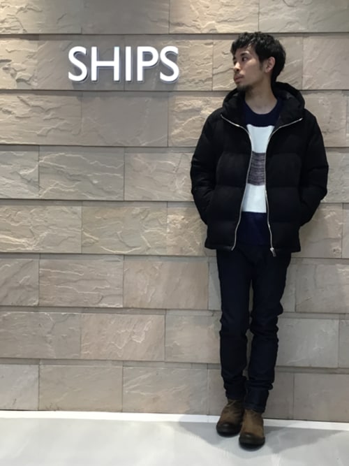 黒須 Ships 池袋パルコ店 Ships Jet Blueのパンツを使ったコーディネート Wear