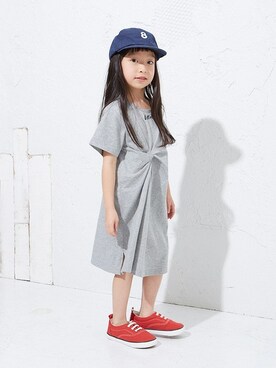 「BREEZE（ブリーズ）のアイテム（スニーカー）」を使った、F.O.OnlineStoreさん（キッズ・110cm）の夏コーディネート