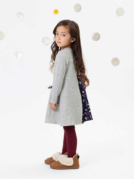 「ネット限定」｜F.O.OnlineStoreさん（キッズ・110cm）の秋コーディネート