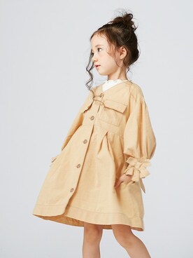 「コートワンピ」｜F.O.OnlineStoreさん（キッズ・110cm）の夏コーディネート