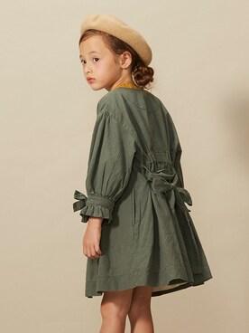 「BREEZE（ブリーズ）のアイテム（ハンチング/ベレー帽）」を使った、F.O.OnlineStoreさん（キッズ・110cm）の夏コーディネート