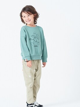 Disney ディズニー の ディズニーキャラクター トレーナー スウェット Wear Disney ディズニー の ディズニーキャラクター トレーナー スウェット Wear