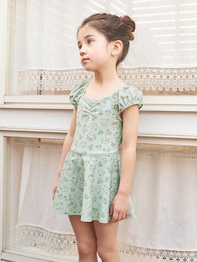 「ナチュラルスタイル」｜「アイテム（水着/着物・浴衣）」を使った、F.O.OnlineStoreさん（キッズ・110cm）の春コーディネート