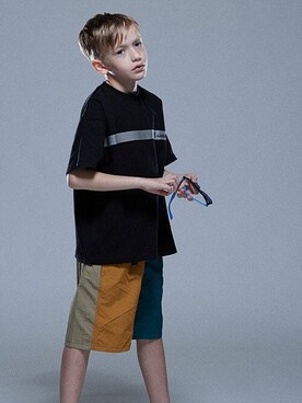 「Gramicci（グラミチ）のアイテム」を使った、F.O.OnlineStoreさん（キッズ・126cm）の夏コーディネート