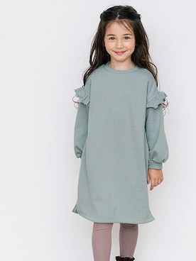 「apres les cours（アプレレクール）のアイテム（ブーツ）」を使った、F.O.OnlineStoreさん（キッズ・110cm）の秋コーディネート