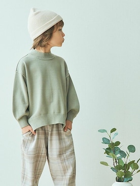 「apres les cours（アプレレクール）のアイテム（帽子）」を使った、F.O.OnlineStoreさん（キッズ・110cm）の秋コーディネート