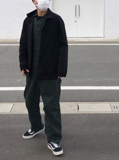 Global Work グローバルワーク のナイロンジャケットを使ったメンズ人気ファッションコーディネート Sciaky